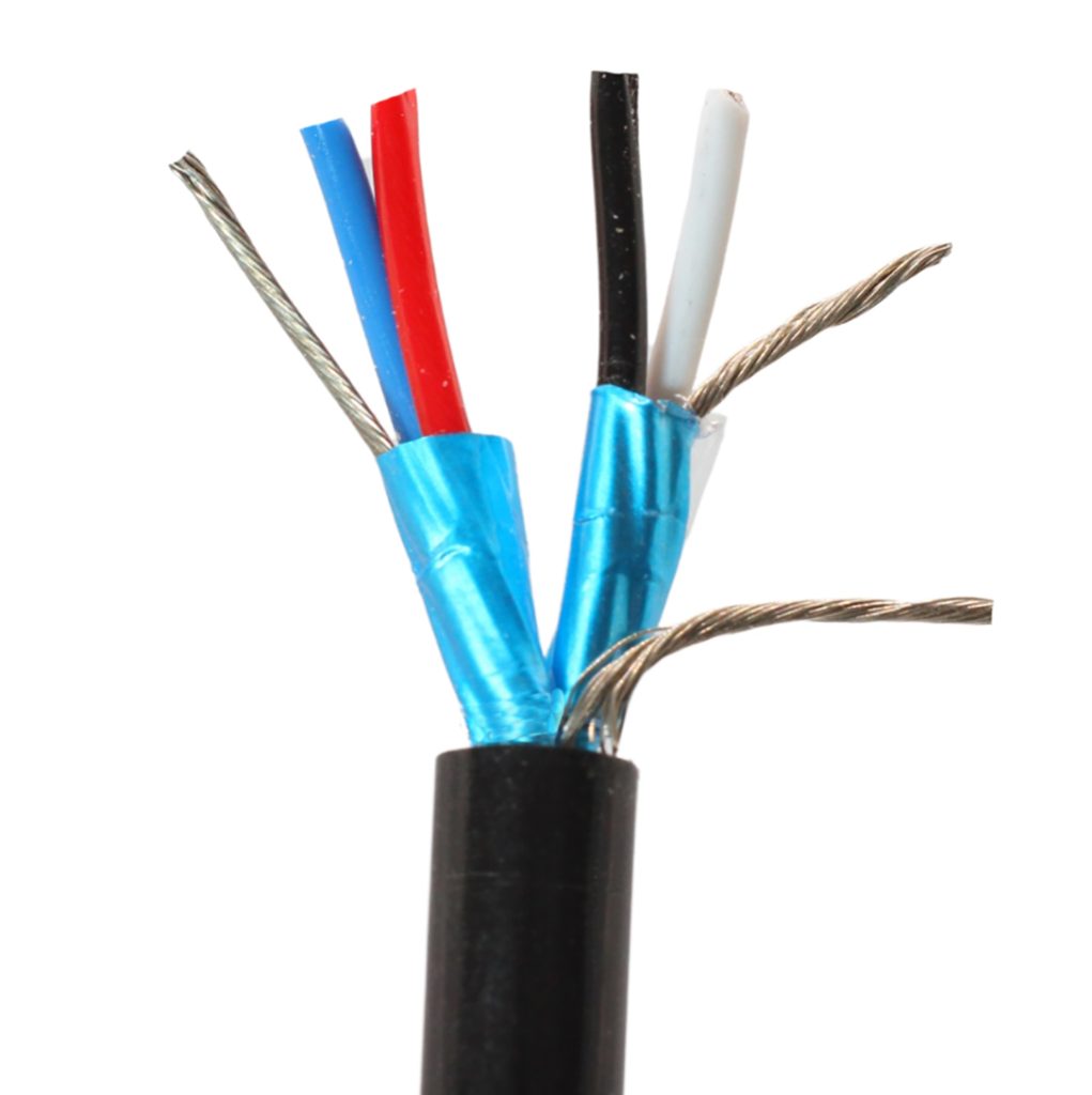 Pbtp Cable P2PT-20GBK Outdoor 2-Pair 20 AWG Shielded Cable